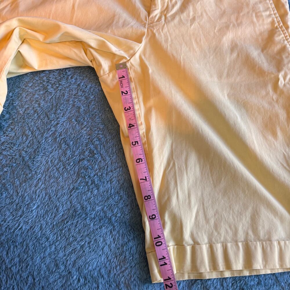 Banana Republic Standard Bermuda shorts yellow size 8 - Picture 9 of 9